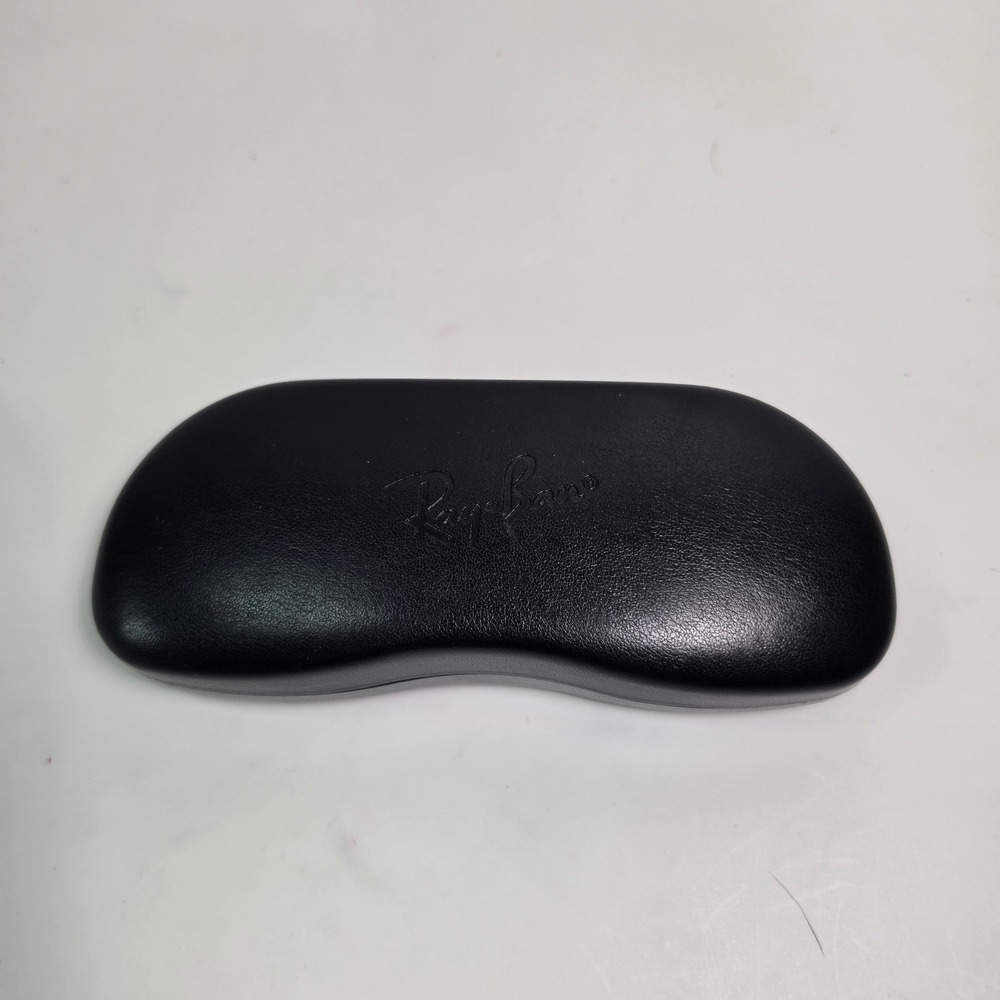 Ray-Ban Sunglasses Case Black Hard Shell Replacement Clamshell Eyeglasses 6"